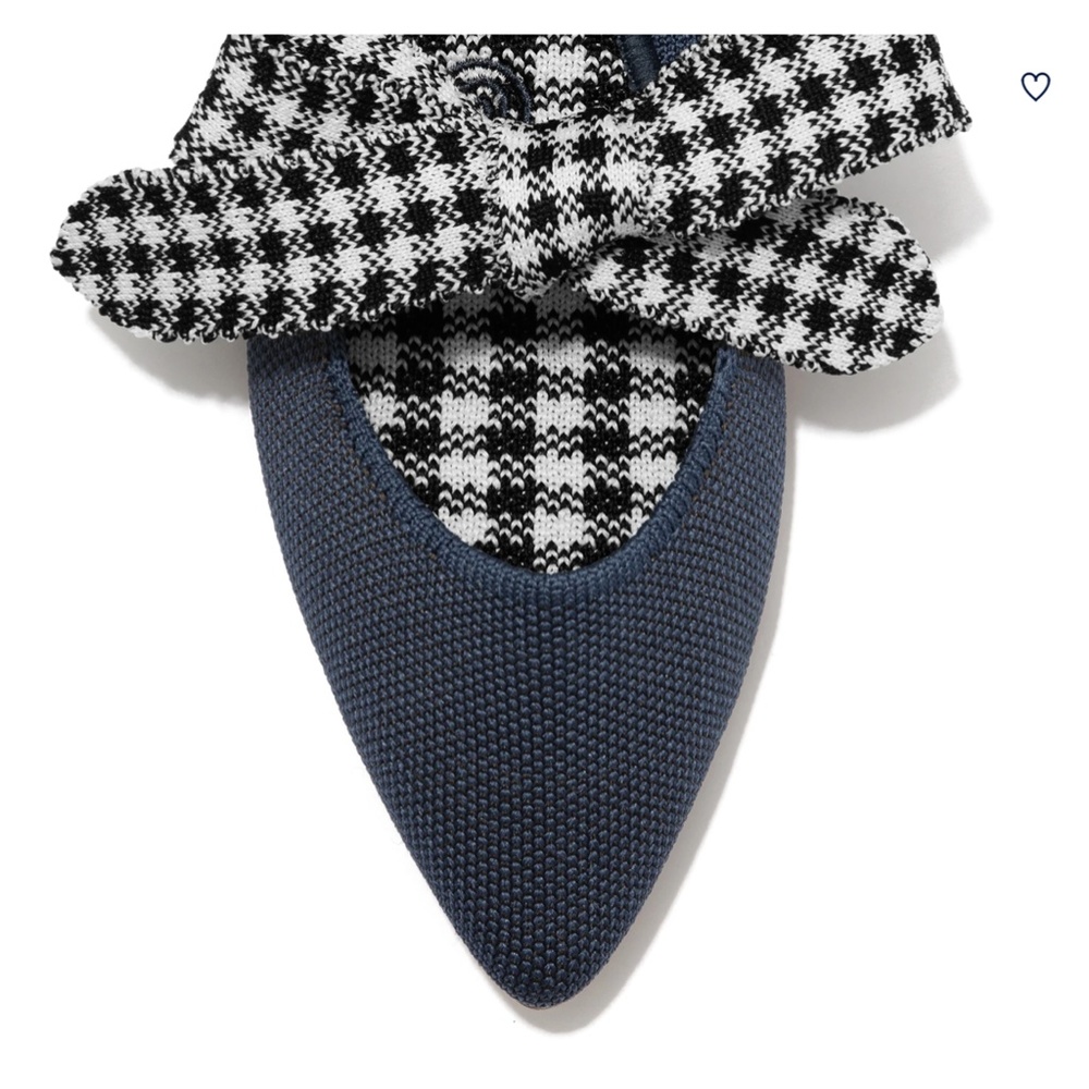 Rothy’s The Mary Jane in Ink Gingham. - Picture 7 of 11